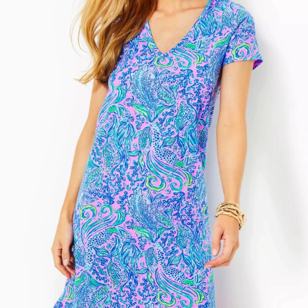 Lily Pulitzer Women’s Etta T-Shirt Dress size Medium NWOT